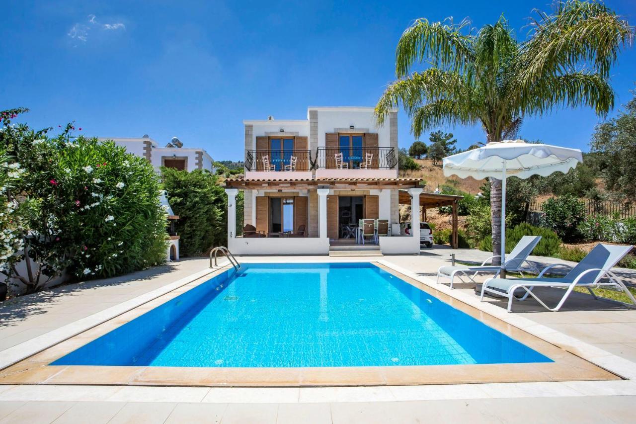Villa Amberblue Kalathos Exterior foto