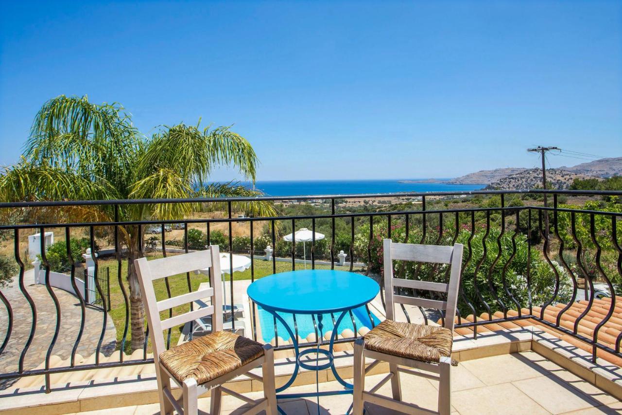 Villa Amberblue Kalathos Exterior foto