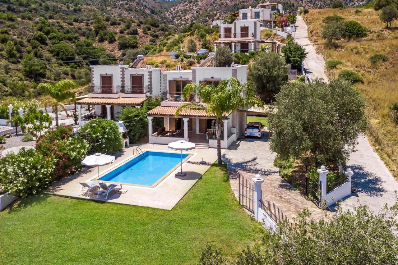 Villa Amberblue Kalathos Exterior foto
